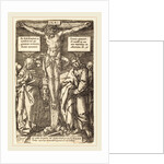 Christ on the Cross, 1553 by Heinrich Aldegrever