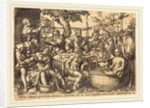 The Rich Man at the Table, 1554 by Heinrich Aldegrever