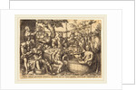 The Rich Man at the Table, 1554 by Heinrich Aldegrever