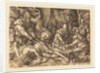 Traveler among Thieves, 1554 by Heinrich Aldegrever