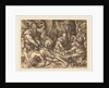 Traveler among Thieves, 1554 by Heinrich Aldegrever