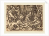 Traveler among Thieves, 1554 by Heinrich Aldegrever