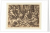 Traveler among Thieves, 1554 by Heinrich Aldegrever