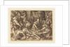 Traveler among Thieves, 1554 by Heinrich Aldegrever