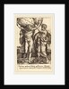 Hercules and Atlas, 1550, by Heinrich Aldegrever