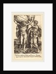 Hercules and Atlas, 1550, by Heinrich Aldegrever