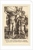 Hercules and Atlas, 1550, by Heinrich Aldegrever