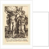 Hercules and Atlas, 1550, by Heinrich Aldegrever