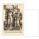 Hercules and Atlas, 1550, by Heinrich Aldegrever