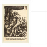 Hercules Preventing the Centaurs from the Rape of Hippodamia, 1550, by Heinrich Aldegrever