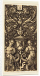 Ornament with Vase and Two Female Figures, 1553 by Heinrich Aldegrever