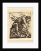 Hercules Overcoming the Nemean Lion by Albrecht Altdorfer