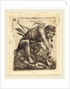 Hercules Overcoming the Nemean Lion by Albrecht Altdorfer