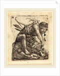 Hercules Overcoming the Nemean Lion by Albrecht Altdorfer