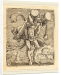 Hercules Bearing the Column of Gades by Albrecht Altdorfer
