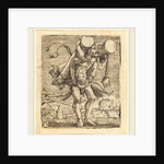 Hercules Bearing the Column of Gades by Albrecht Altdorfer