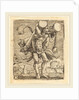 Hercules Bearing the Column of Gades by Albrecht Altdorfer