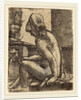 Bathing Woman by Albrecht Altdorfer