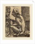 Bathing Woman by Albrecht Altdorfer
