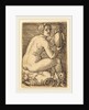 Naked Woman on an Armor by Barthel Beham