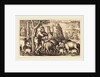 The Prodigal Son with the Swine by Sebald Beham