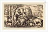 The Prodigal Son with the Swine by Sebald Beham