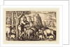 The Prodigal Son with the Swine by Sebald Beham