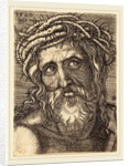 The Head of Christ, 1520 by Sebald Beham