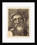 The Head of Christ, 1520 by Sebald Beham