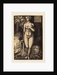 Eve Standing, 1523 by Sebald Beham