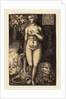 Eve Standing, 1523 by Sebald Beham