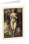 Eve Standing, 1523 by Sebald Beham