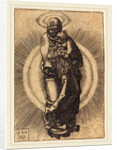 Madonna on the Half Moon, 1520 by Sebald Beham