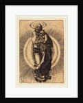 Madonna on the Half Moon, 1520 by Sebald Beham