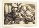 Moses and Aaron, 1526 by Sebald Beham