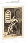 Cleopatra Seated by Sebald Beham