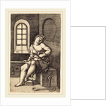 Cleopatra Seated by Sebald Beham