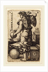 Temperancia by Sebald Beham