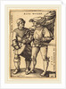 Standard Bearer and Drummer, 1544 by Sebald Beham