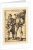 Standard Bearer and Drummer, 1544 by Sebald Beham