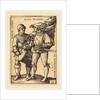 Standard Bearer and Drummer, 1544 by Sebald Beham