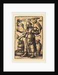 The Market Woman by Sebald Beham