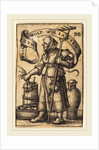 The Market Woman by Sebald Beham