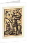 The Market Woman by Sebald Beham