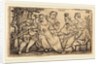 Two Loving Pairs with Clown, 1535 by Sebald Beham