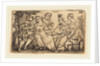 Two Loving Pairs with Clown, 1535 by Sebald Beham