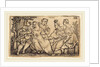 Two Loving Pairs with Clown, 1535 by Sebald Beham