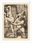 Three Women Bathing, 1548 by Sebald Beham