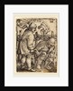 Vomiting Peasant by Sebald Beham