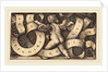 Genius with Alphabet, 1542 by Sebald Beham